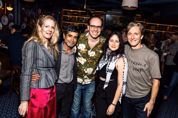 Sybille Bruun, Amit Gajwani, Marlon Feld, Maryam Sweirki and Damon Horowitz Photo