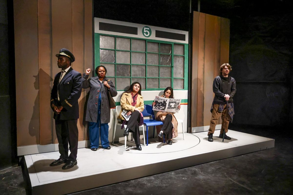 Chima Rok, Carmella Jenkins, Mara Michelle, Jade Santana and Matthew Goodrich  Photo by John Dlugolecki at Photos: MARISOL to Open at Atwater Village Theatre in Open Fist Revival