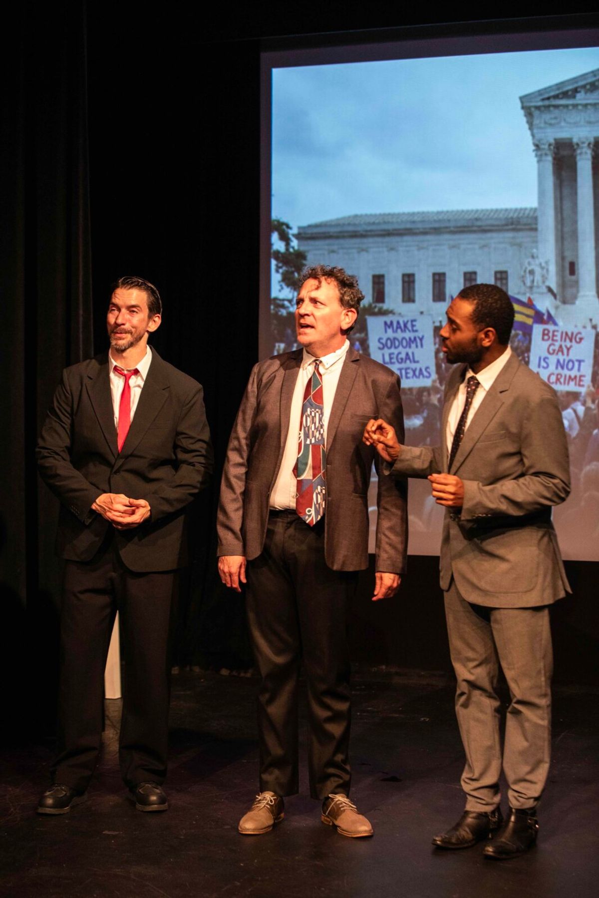 Matt McConkey, Drew Droege, Jabari at Photos: First Look At TEXAS SODOMY At Whitefire Theatre