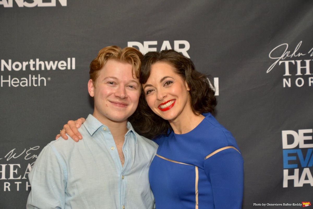 Joe Serafini and Christina DeCicco at Photos: DEAR EVAN HANSEN Opens at The John W. Engeman Theater Northport