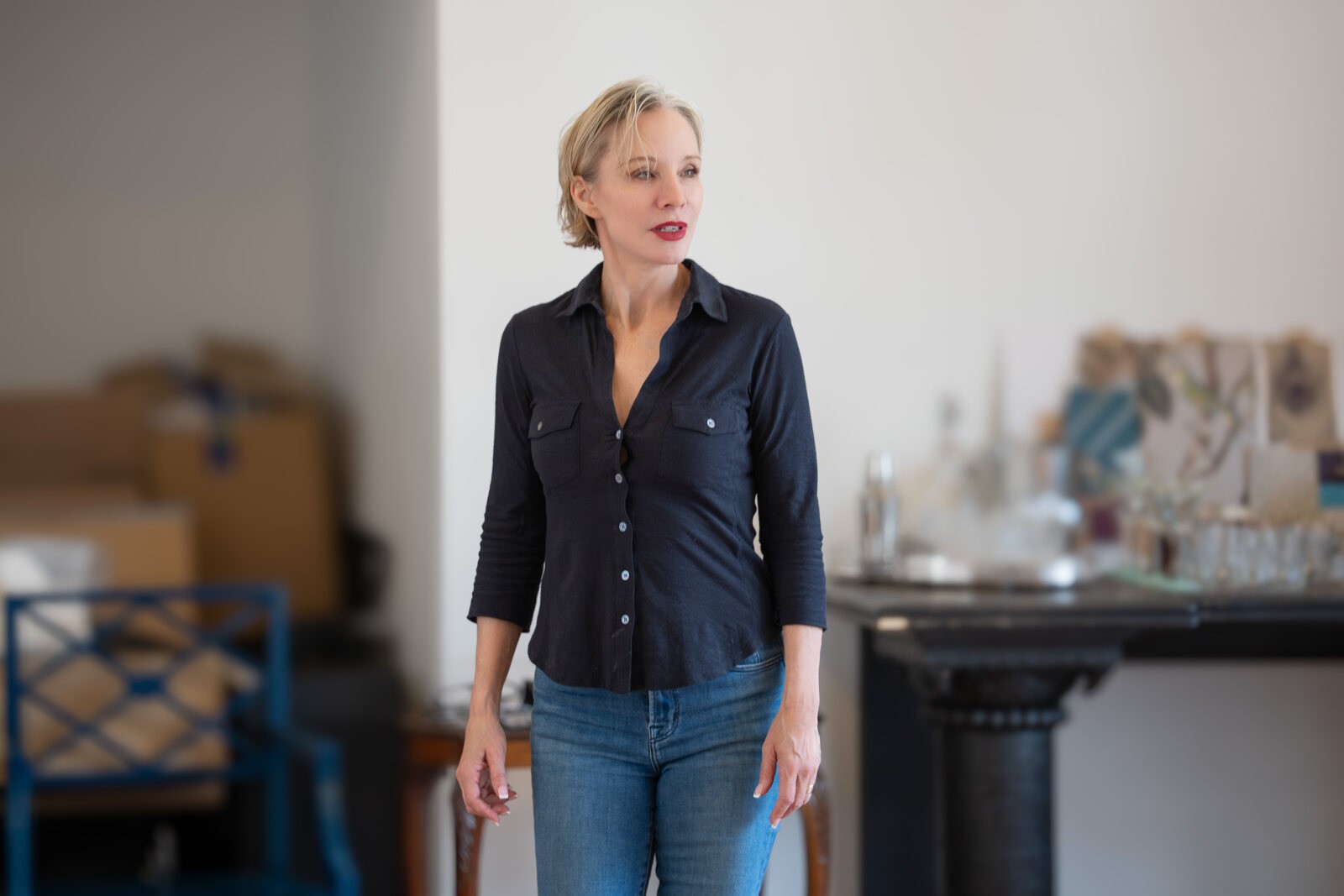 Photos: Jesse Tyler Ferguson and Charlotte d’Amboise in Rehearsal For TRU — photo 3 of 8