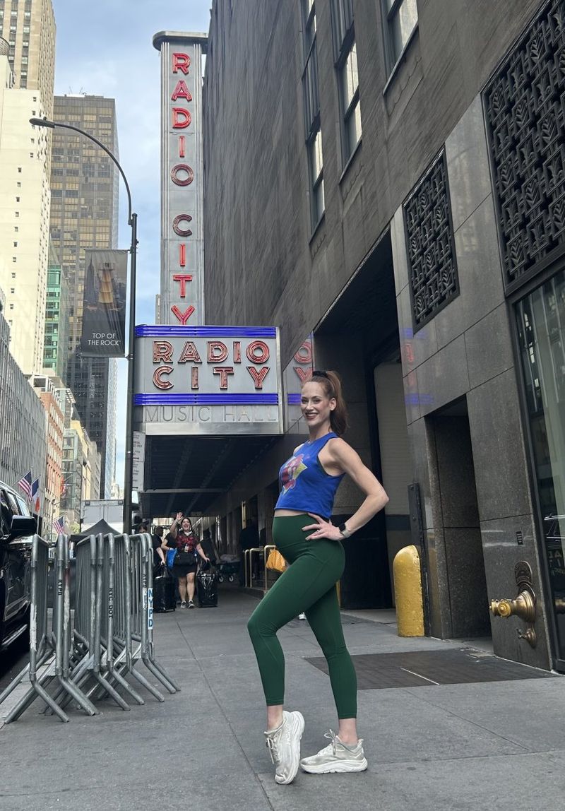 Exclusive: SCHMIGADOON!’s Kaleigh Cronin Recalls Performing Until She Was 8 Months Pregnant: ‘I Felt Brave’ Image