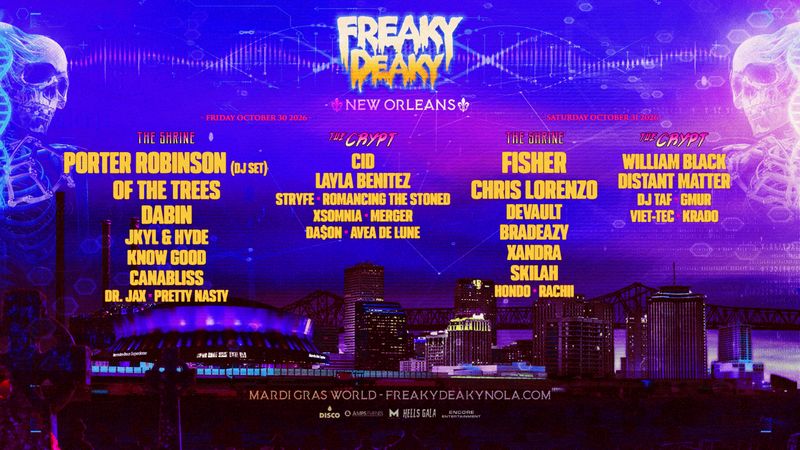 Photos: FREAKY DEAKY NOLA Adds 15 Artists to The Crypt Stage — photo 3 of 25
