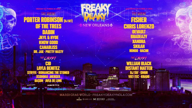Photos: FREAKY DEAKY NOLA Adds 15 Artists to The Crypt Stage — photo 4 of 25