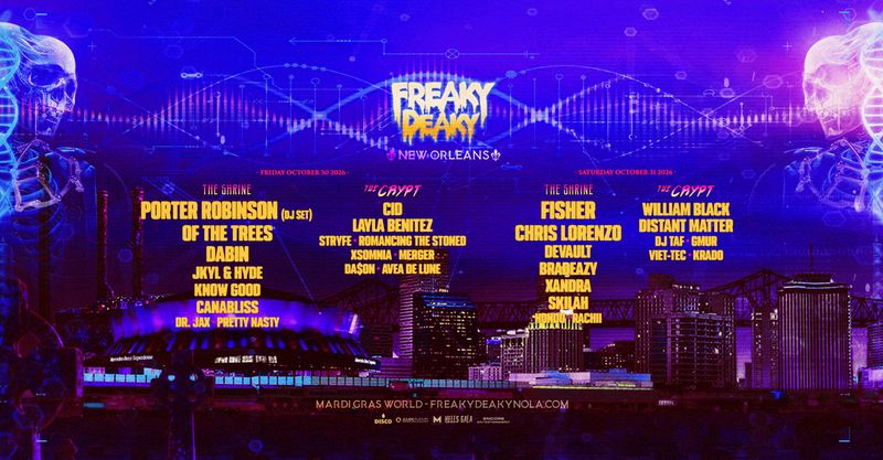 Photos: FREAKY DEAKY NOLA Adds 15 Artists to The Crypt Stage — photo 5 of 25