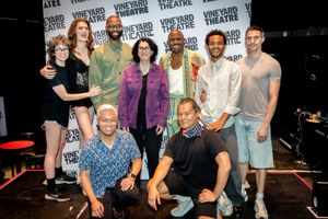 Adina Verson, Sawyer Smith, Tarell Alvin McCraney, Steven Cuevas, Tina Landau, Wayne Brady, Kelvin Moon Loh, Nic Ashe, and Gideon Glick @ BroadwayWorld Adina Verson, Sawyer Smith, Tarell Alvin McCraney, Steven Cuevas, Tina Landau, Wayne Photo