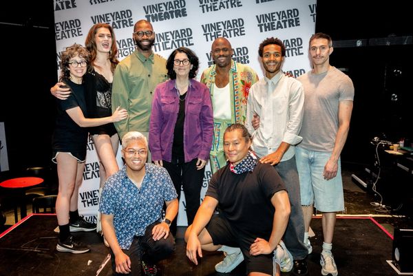 Adina Verson, Sawyer Smith, Tarell Alvin McCraney, Steven Cuevas, Tina Landau, Wayne… Photo