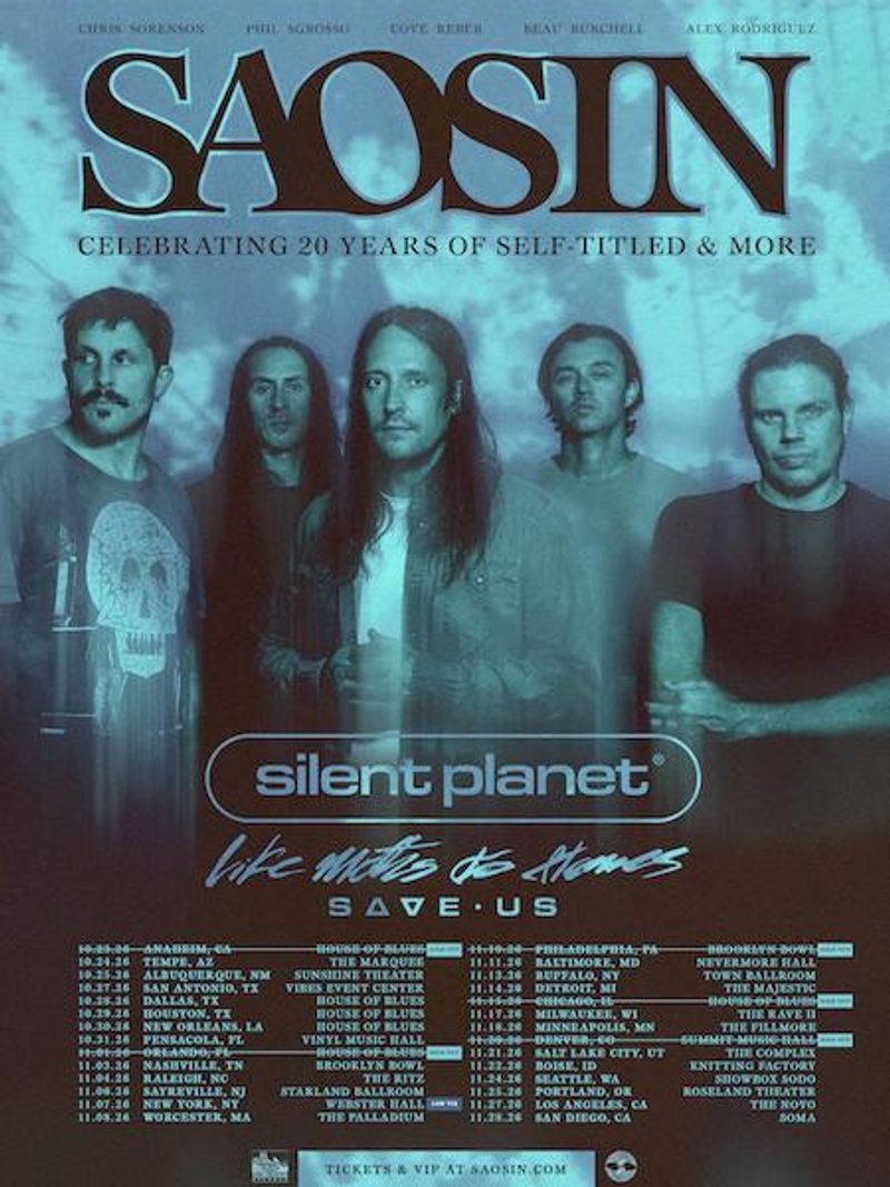 Photos: SAOSIN to Celebrate SELF-TITLED 20th Anniversary at Brooklyn Bowl Nashville — photo 3 of 4