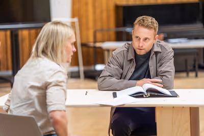 Anne-Marie Duff and Tom McCall Photo