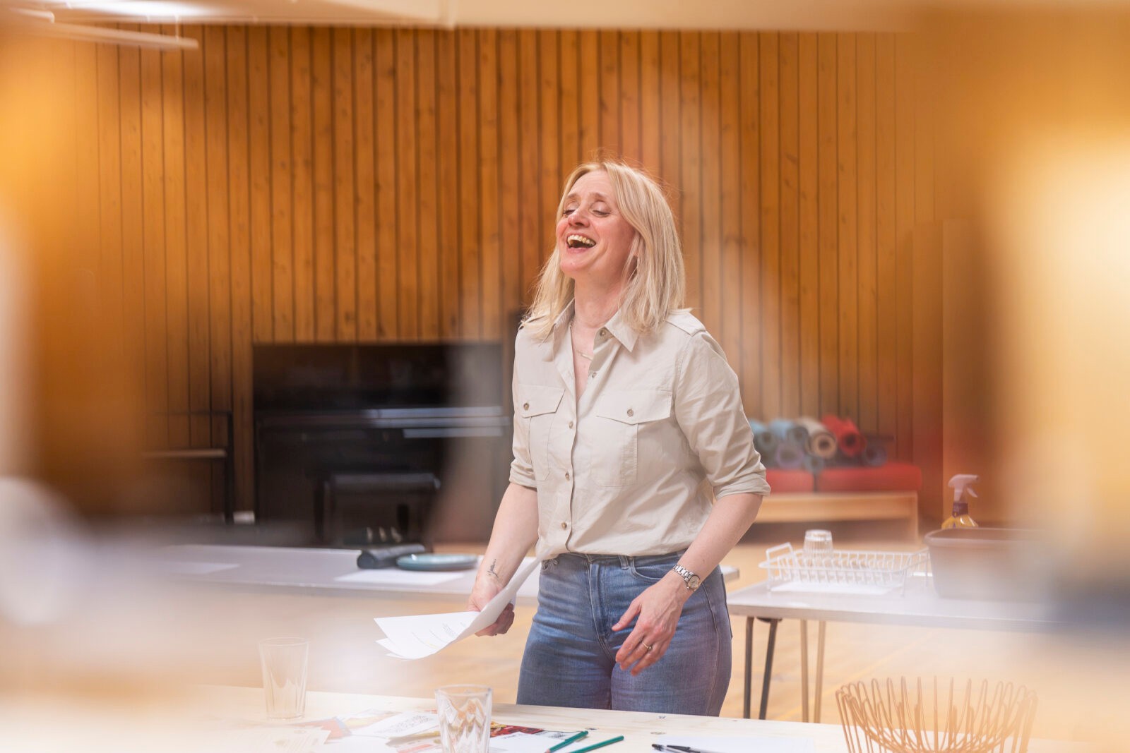Photos: Anne-Marie Duff and More in Rehearsal For SOME WOMAN at the National Theatre — photo 2 of 14