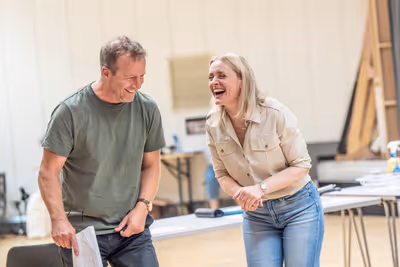 Geoffrey Streatfeild and Anne-Marie Duff Photo
