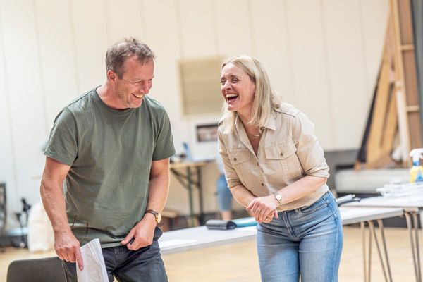 Geoffrey Streatfeild and Anne-Marie Duff Photo