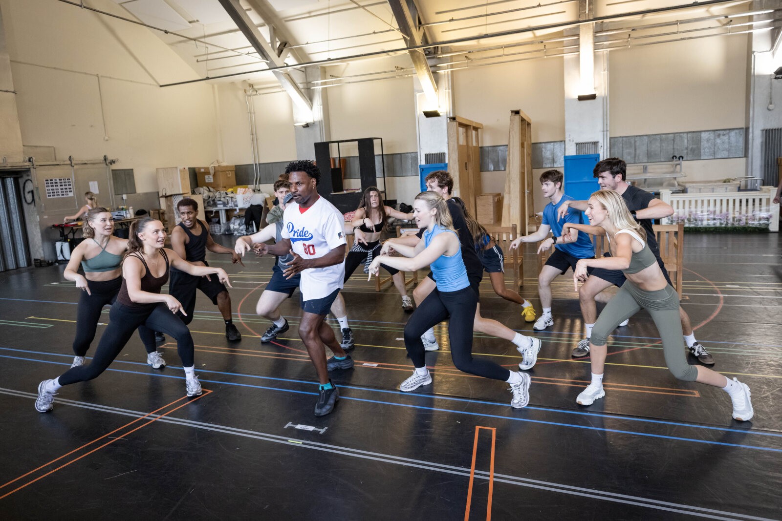 Photos: Axel Duffy, Roger Bart, and More in Rehearsal For BACK TO THE FUTURE UK Tour — photo 17 of 24