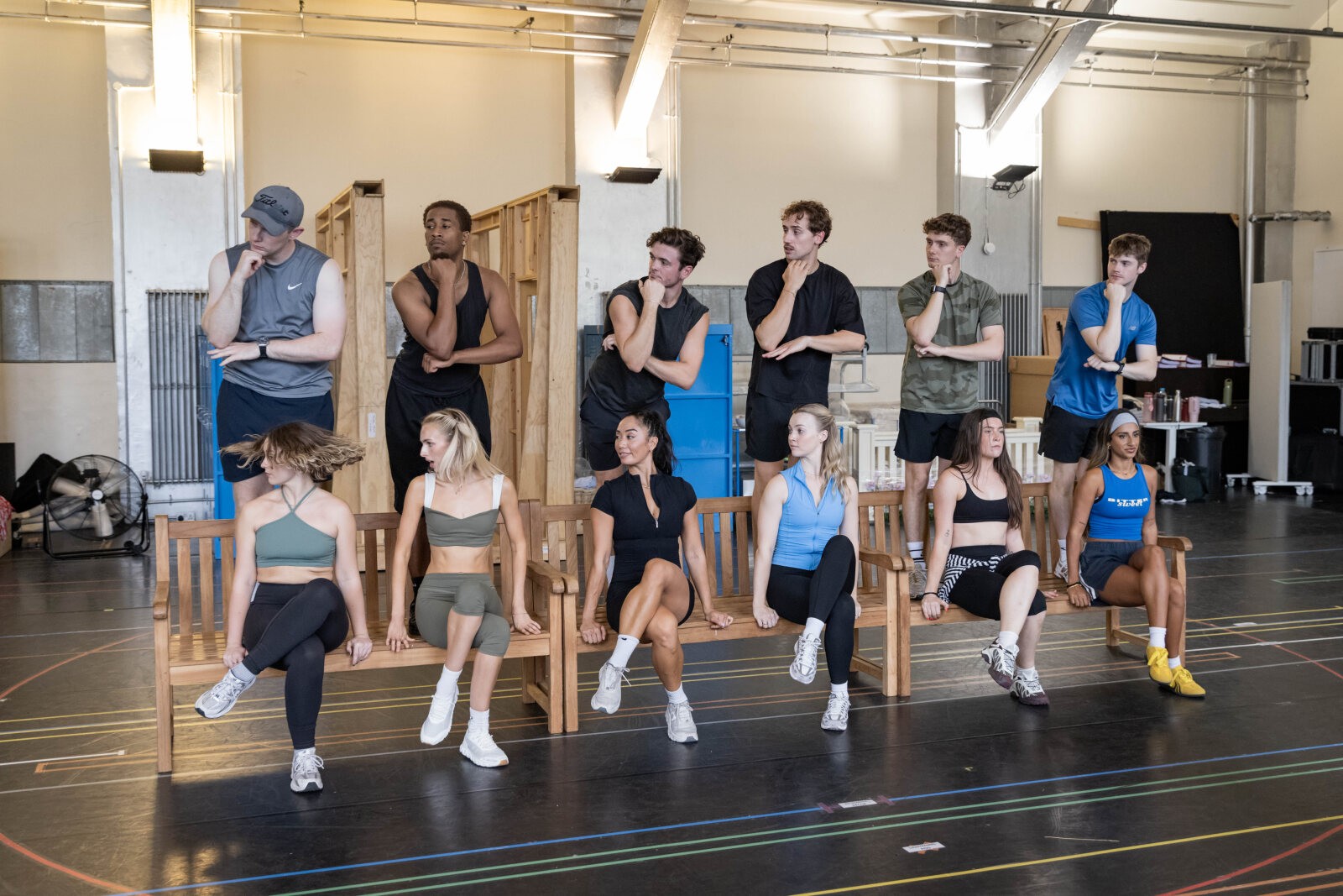 Photos: Axel Duffy, Roger Bart, and More in Rehearsal For BACK TO THE FUTURE UK Tour — photo 1 of 24