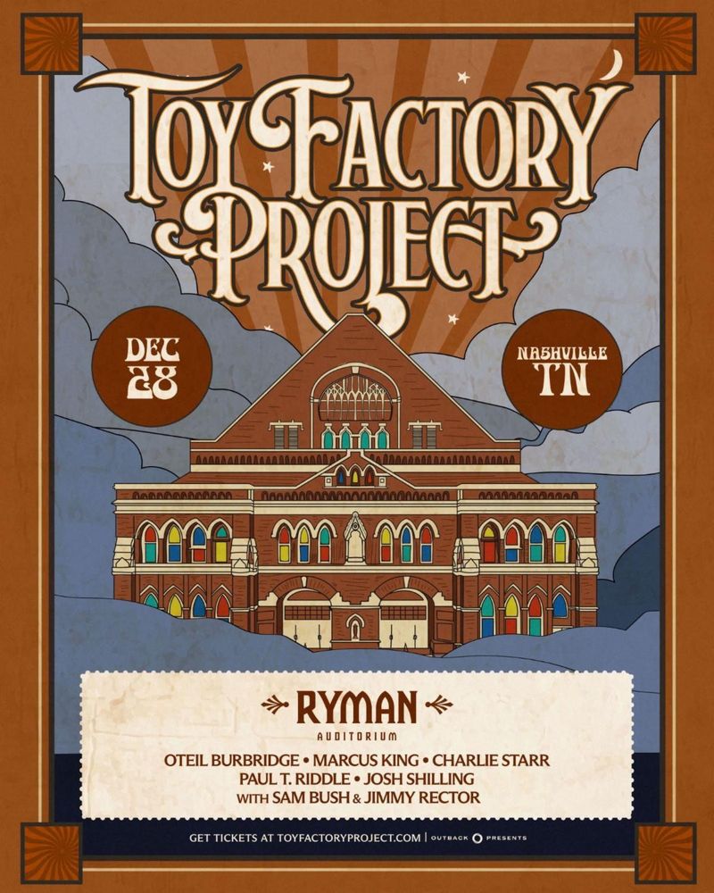Photos: TOY FACTORY PROJECT to Make Nashville Debut at Ryman — photo 2 of 4