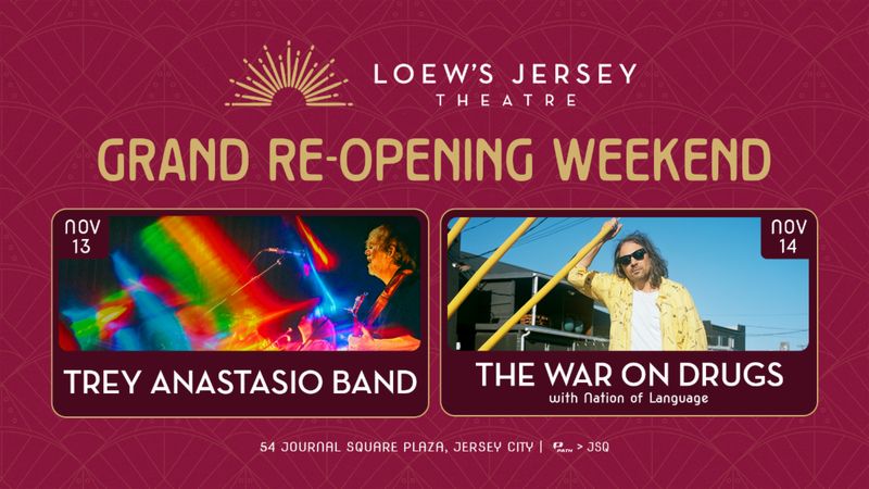 Photos: TREY ANASTASIO BAND to Headline Loew's Jersey Theatre Re-Opening — photo 2 of 4