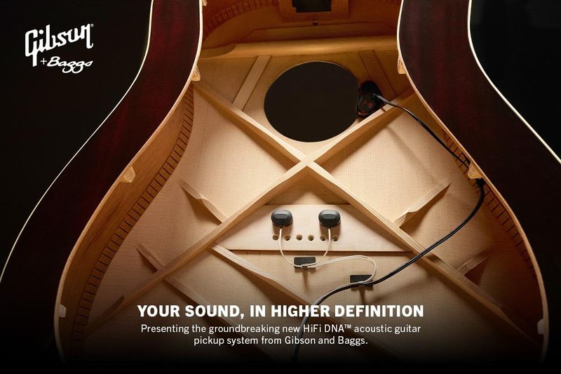 Photos: Gibson and Baggs Announce HiFi DNA Pickup System for Acoustic Guitars — photo 2 of 6