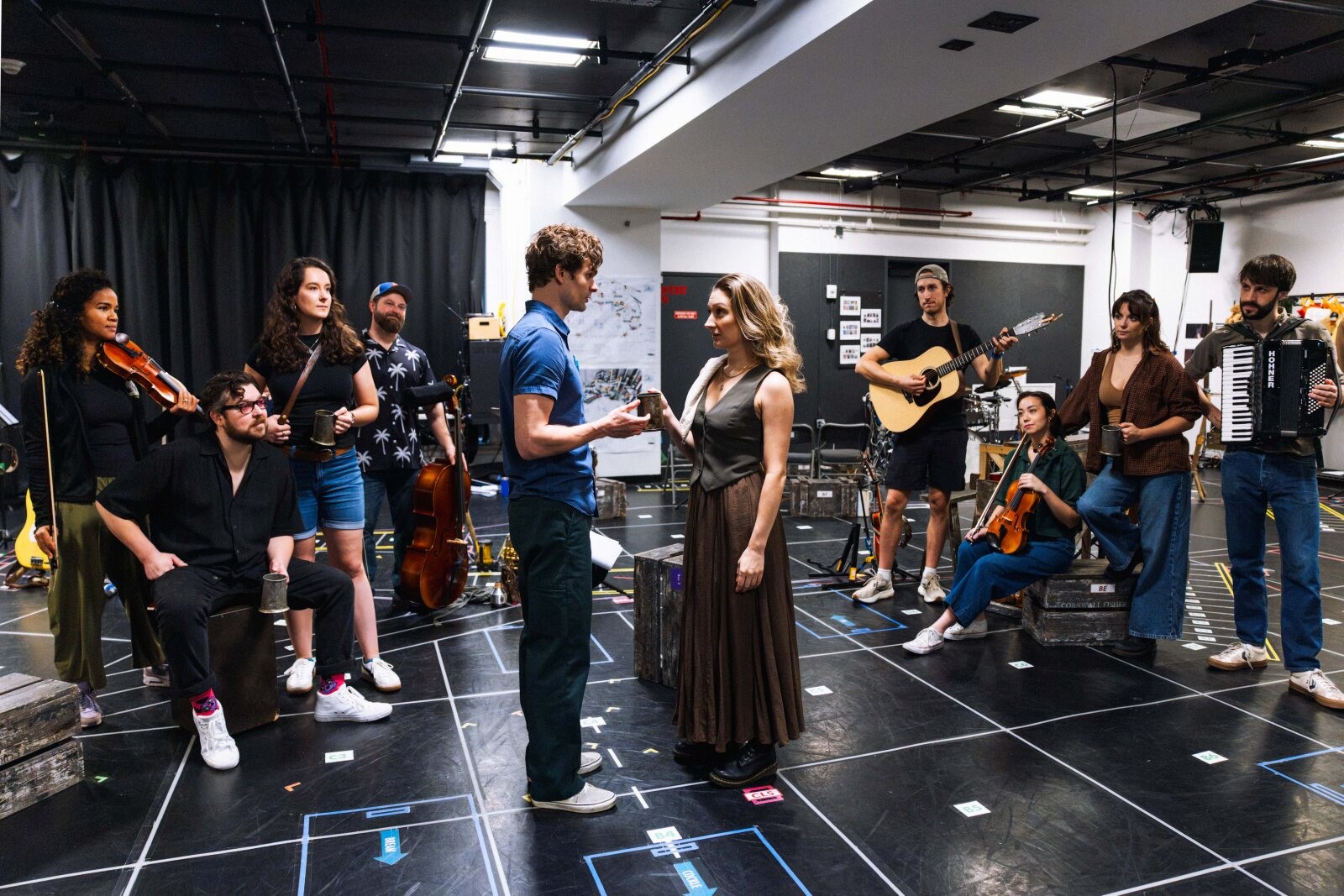 Photos: THE CURIOUS CASE OF BENJAMIN BUTTON in Rehearsal — photo 4 of 11