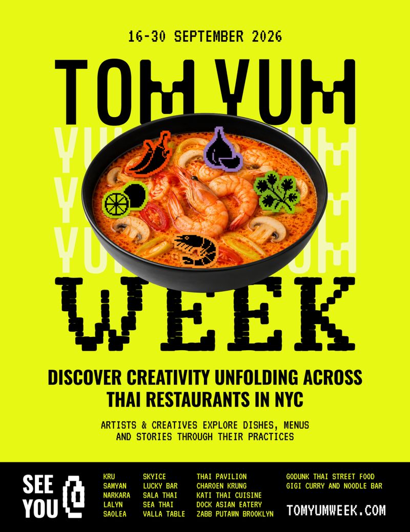 TOM YUM Week Debuts in NYC September 16 – 30, 2026 Image
