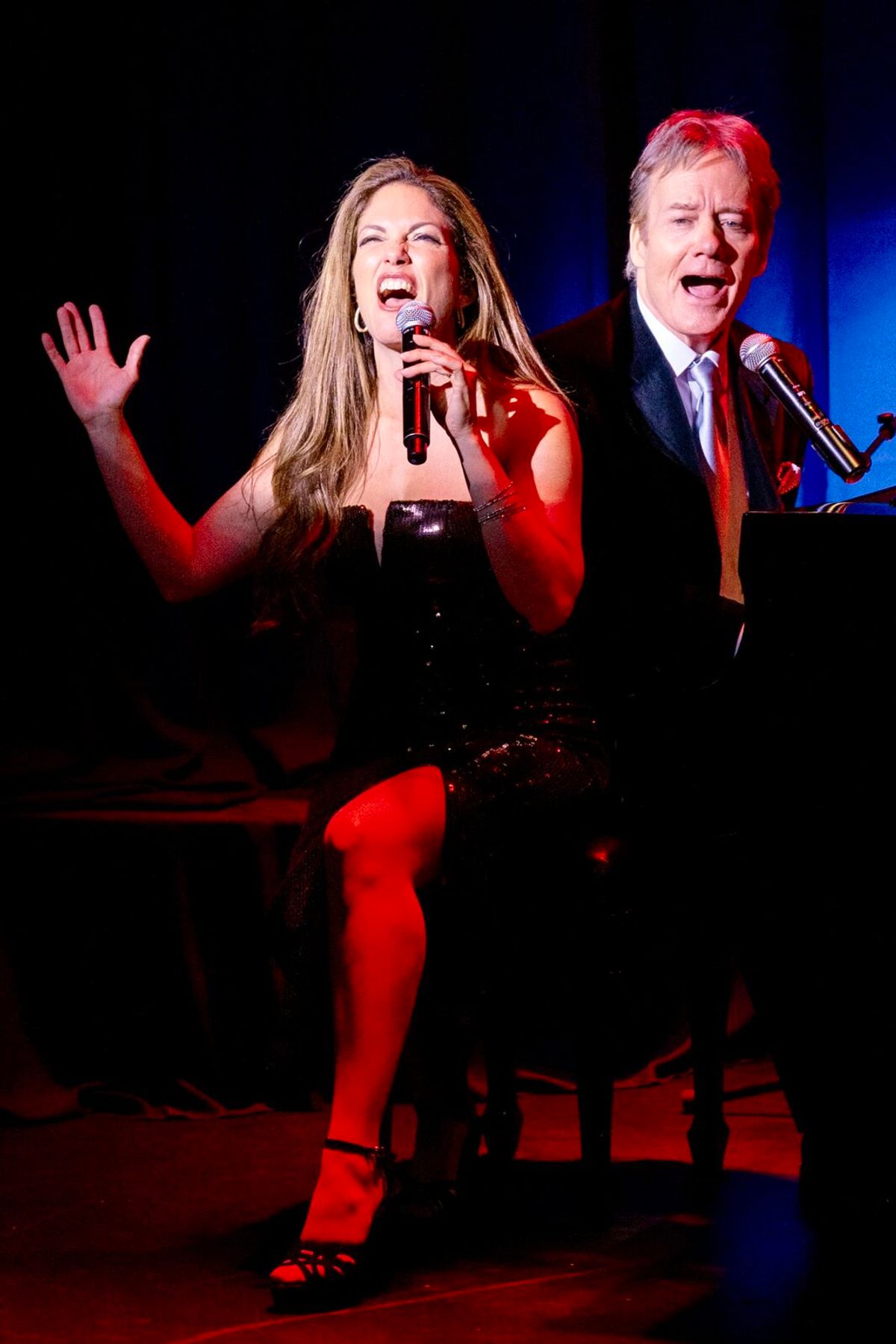 Hilary Kole and Eric Comstock at Photos/Video: OUR SINATRA Returns Off-Broadway For 25th Anniversary