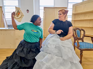 Lolly Adefope and Lucy Frederick @ BroadwayWorld Lolly Adefope and Lucy Frederick Photo