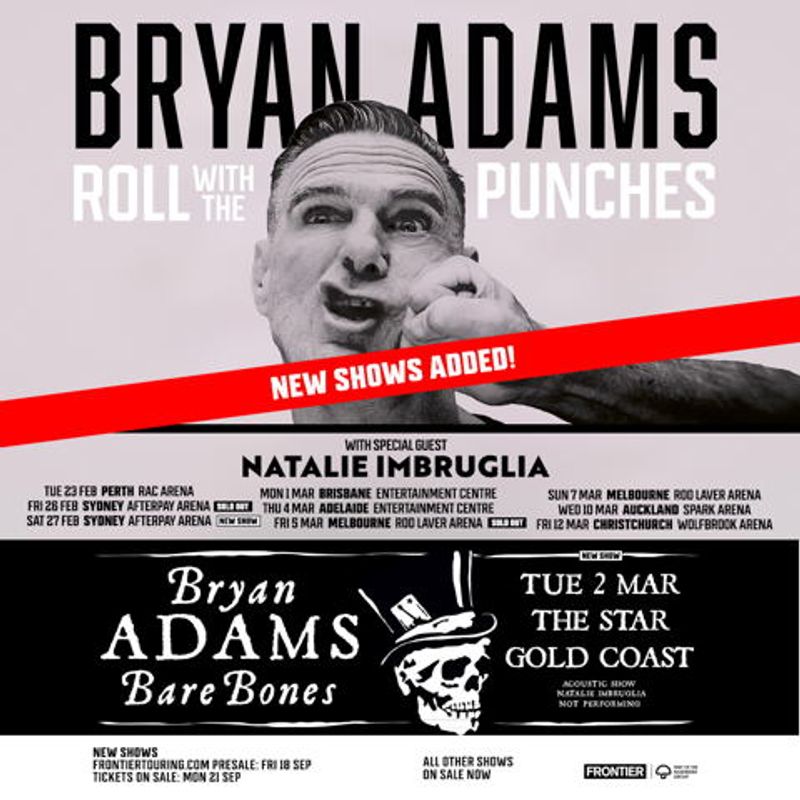 Photos: Bryan Adams Announces Second Sydney Show and Gold Coast BARE BONES Concert — photo 5 of 6