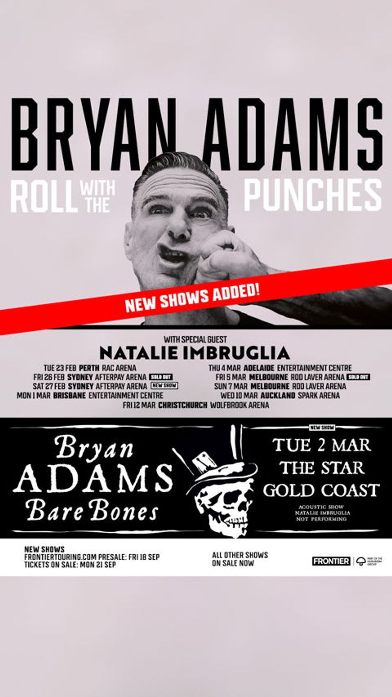 Photos: Bryan Adams Announces Second Sydney Show and Gold Coast BARE BONES Concert — photo 6 of 6