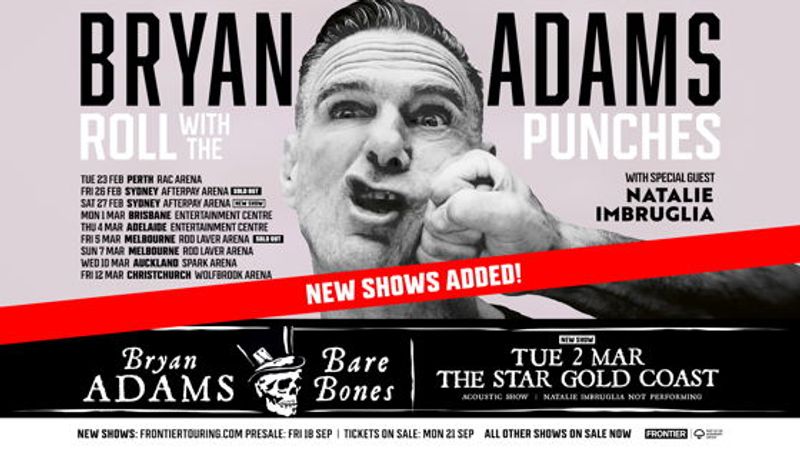 Photos: Bryan Adams Announces Second Sydney Show and Gold Coast BARE BONES Concert — photo 2 of 6