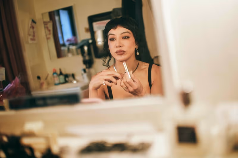 Cher Álvarez Shows Off ‘Romantic Gothic’ Look in Exclusive PARANORMAL ACTIVITY Gala Photos Image