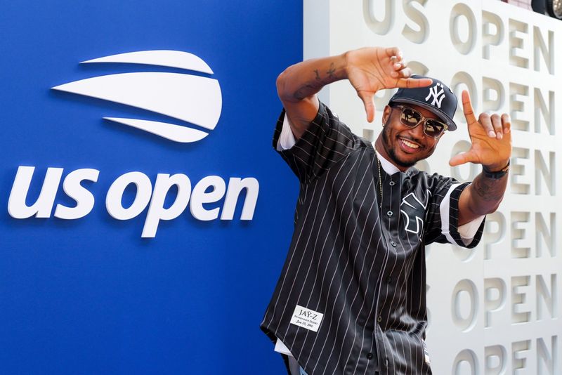 Photos: Trey Songz Attends US Open with Son Noah — photo 3 of 4