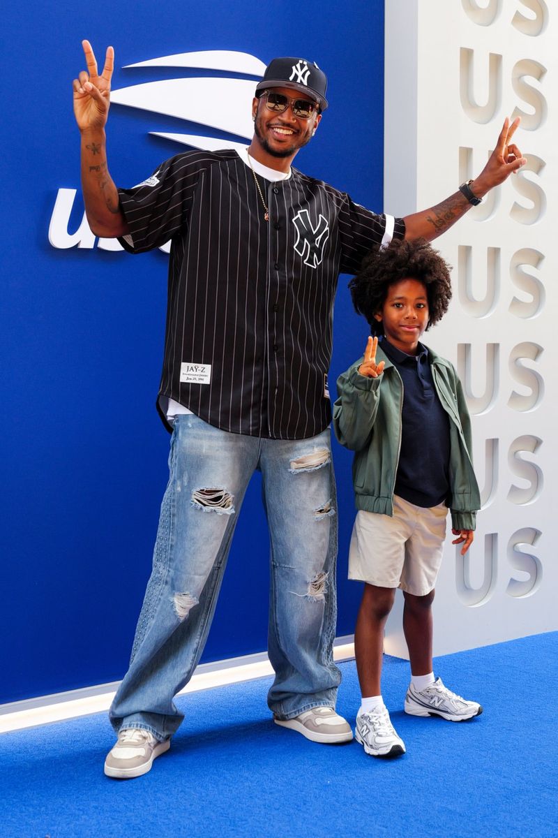 Photos: Trey Songz Attends US Open with Son Noah — photo 4 of 4