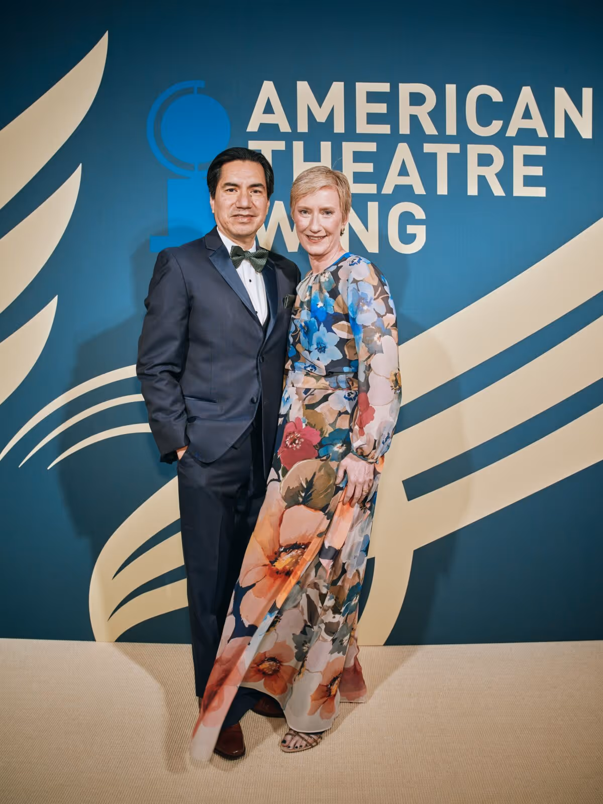 Heather Hitchens, Felix Cicneros Iii at Photos: Go Inside the 2026 American Theatre Wing Gala