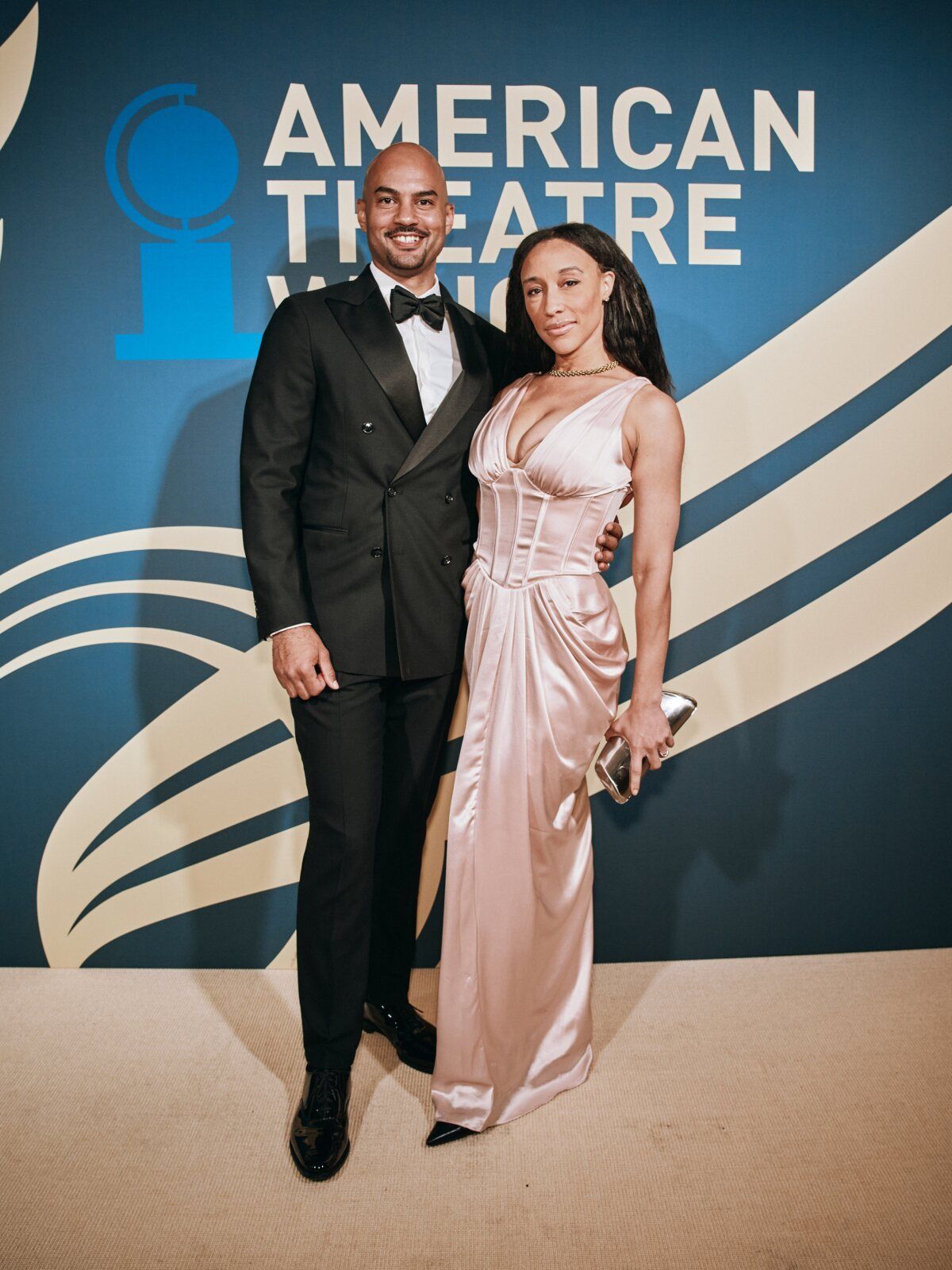 Nicholas Christopher, Jennifer Locke at Photos: Go Inside the 2026 American Theatre Wing Gala