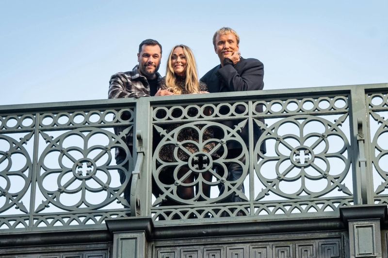 Interview: Edward Af Sillén, Edvin Törnblom, Linda Olsson och Martin Redhe Nordh of TITANIQUE at Börsen Image