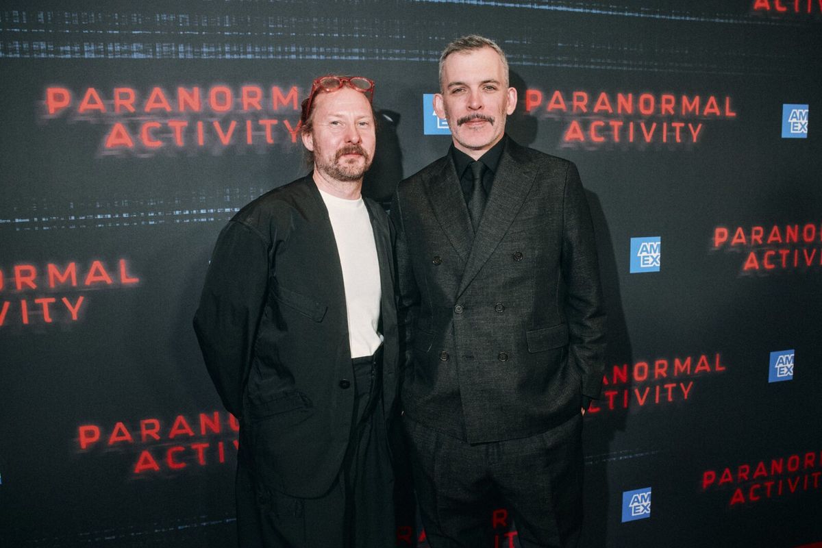 Felix Barrett and Levi Holloway at Photos: PARANORMAL ACTIVITY Celebrates Broadway Opening Night