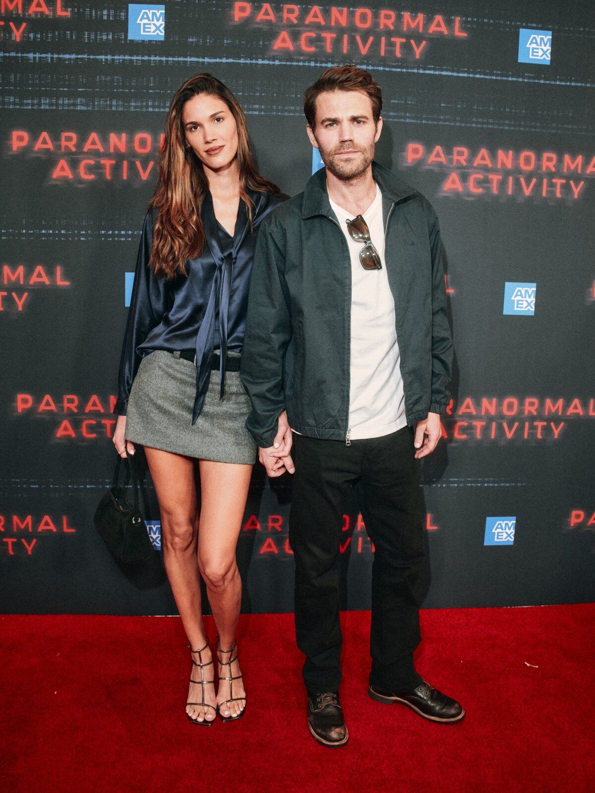 Natalie Kuckenburg and Paul Wesley at Photos: PARANORMAL ACTIVITY Celebrates Broadway Opening Night