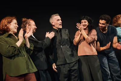 Eva Kaminsky, Felix Barrett, Levi Holloway, Cher Álvarez, Travis A. Knight Photo