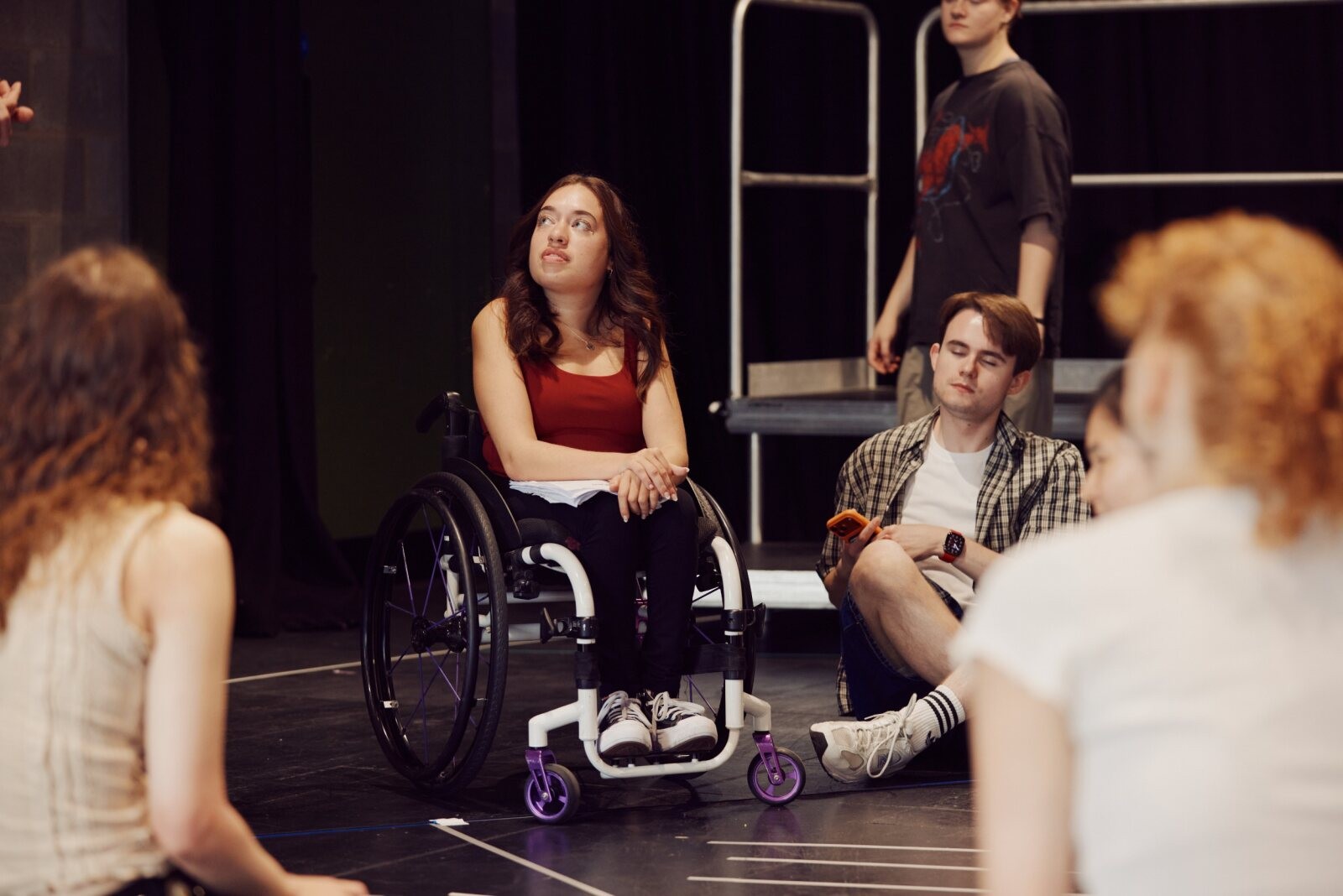Photos: Inside Rehearsal For LETTERS TO MY YOUNGER FUTURE SELF at National Youth Theatre — photo 10 of 27
