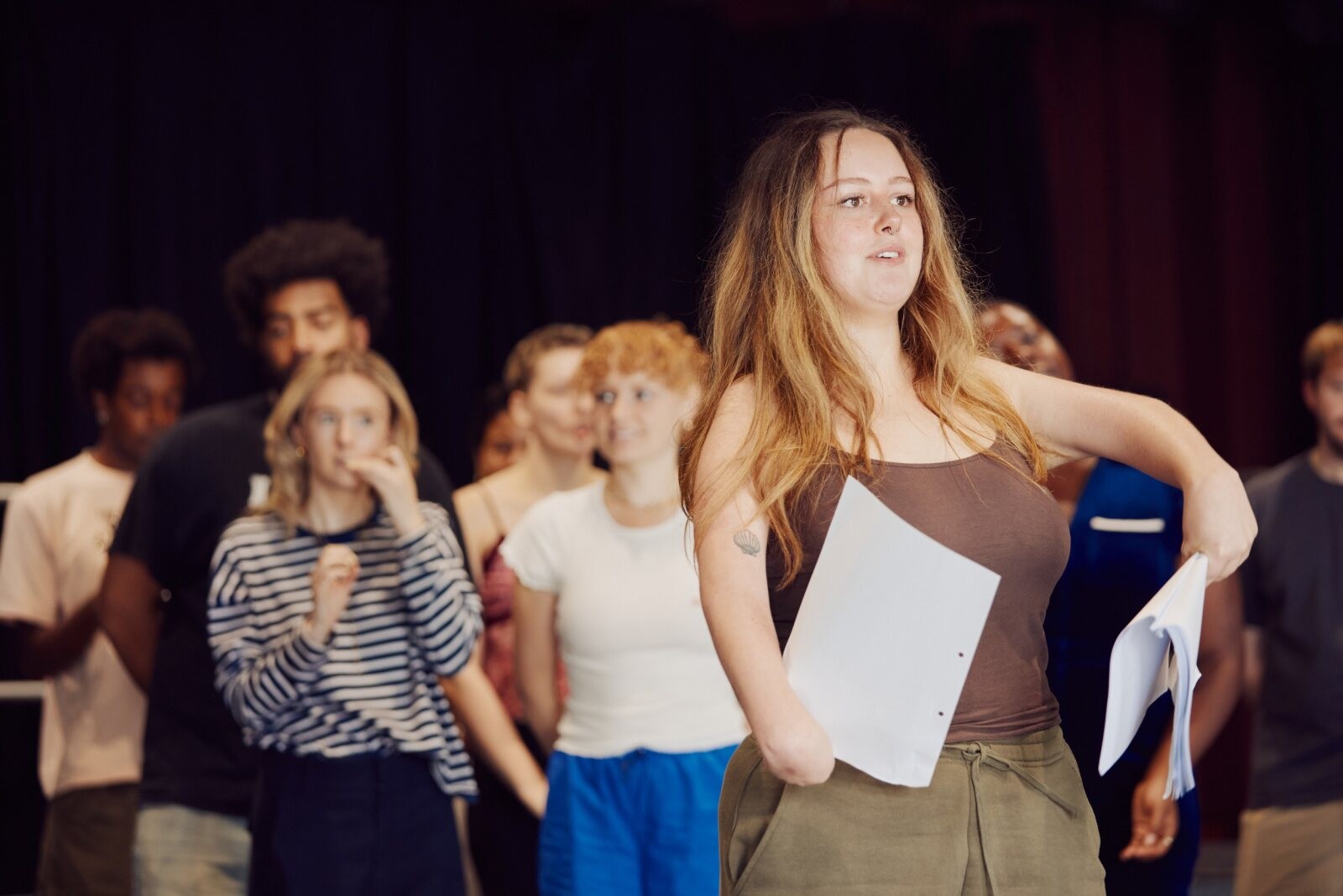 Photos: Inside Rehearsal For LETTERS TO MY YOUNGER FUTURE SELF at National Youth Theatre — photo 16 of 27