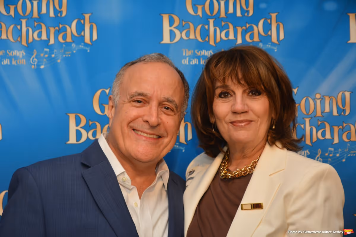 Adam Heller and Beth Leavel at Photos: GOING BACHARACH The Songs of an Icon Celebrates Opening Night