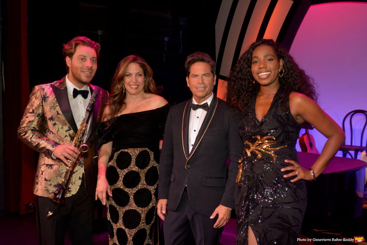 Adrian Galante,  Hilary Kole, John Pagano and. Meecah at Photos: GOING BACHARACH The Songs of an Icon Celebrates Opening Night