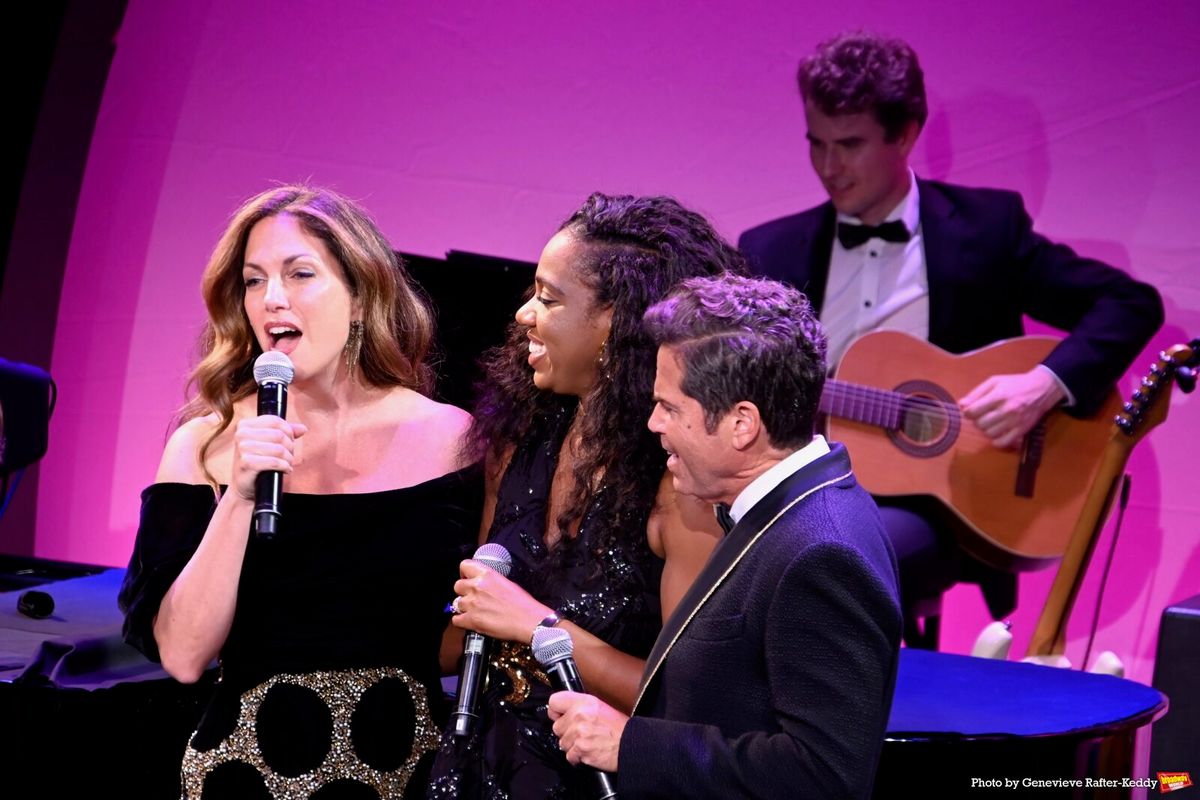 Hilary Kole,  Meecah and John Pagano at Photos: GOING BACHARACH The Songs of an Icon Celebrates Opening Night