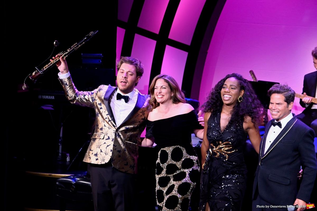 Adrian Galante,  Hilary Kole, Meecah and John Pagano at Photos: GOING BACHARACH The Songs of an Icon Celebrates Opening Night