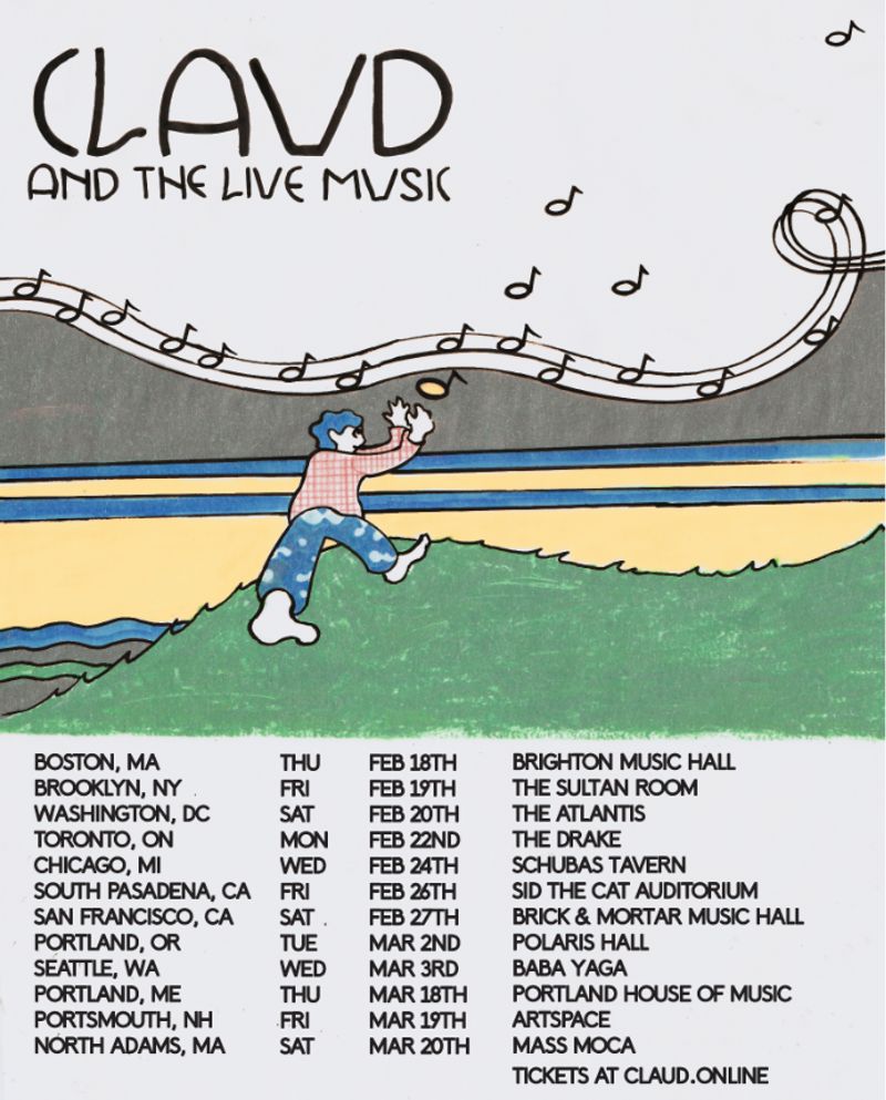 Photos: Claud to Release 'I Owe You' Single, Announce 2027 North American Tour — photo 3 of 4