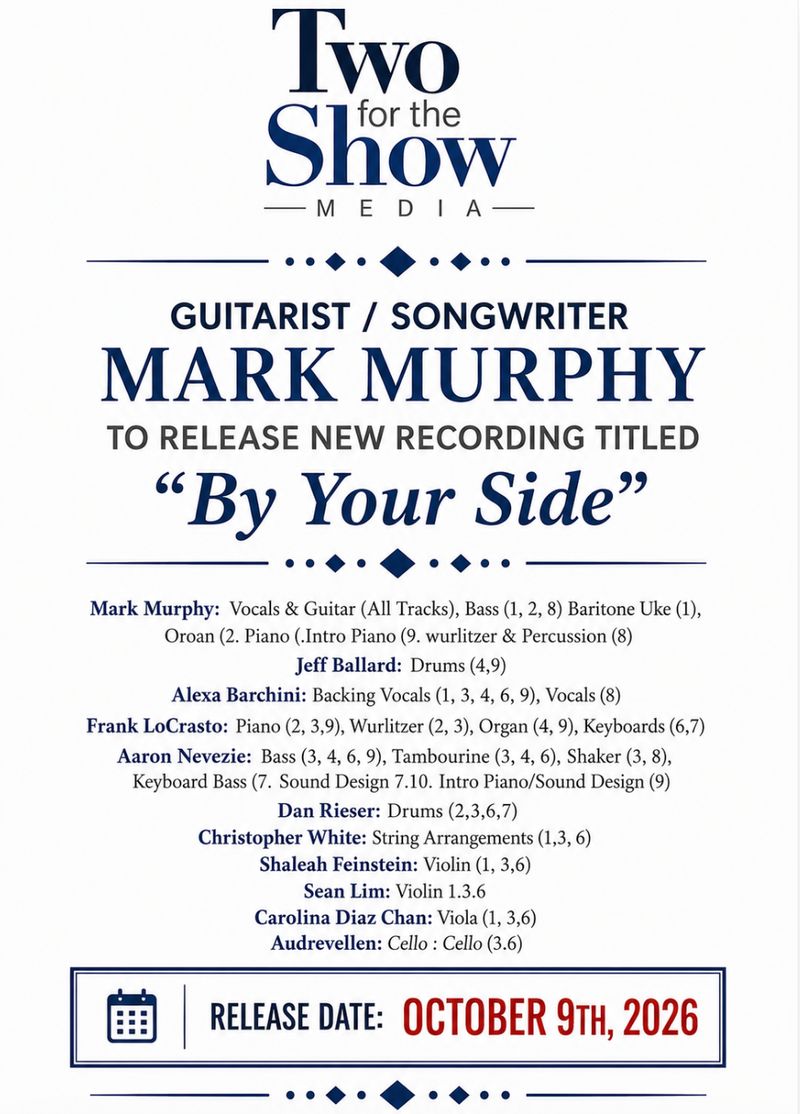 Photos: Mark Murphy to Release New Recording BY YOUR SIDE — photo 1 of 6