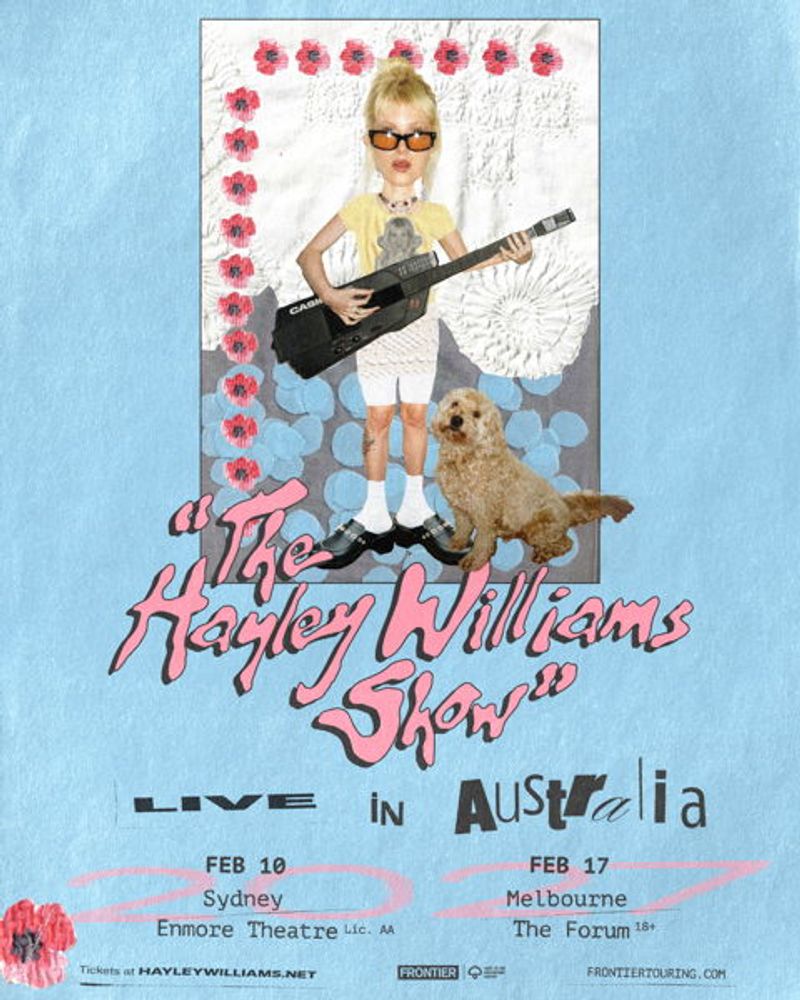 Photos: THE HAYLEY WILLIAMS SHOW to Land in Australia for Sydney and Melbourne Dates — photo 3 of 5