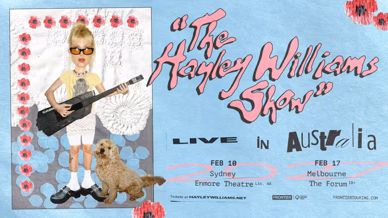 Photos: THE HAYLEY WILLIAMS SHOW to Land in Australia for Sydney and Melbourne Dates — photo 1 of 5