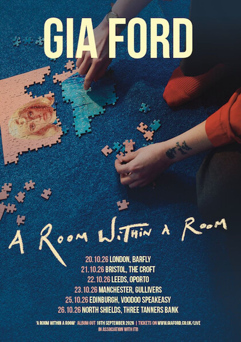 Photos: Gia Ford to Release A ROOM WITHIN A ROOM, Launch UK Tour Fall 2026 — photo 3 of 4