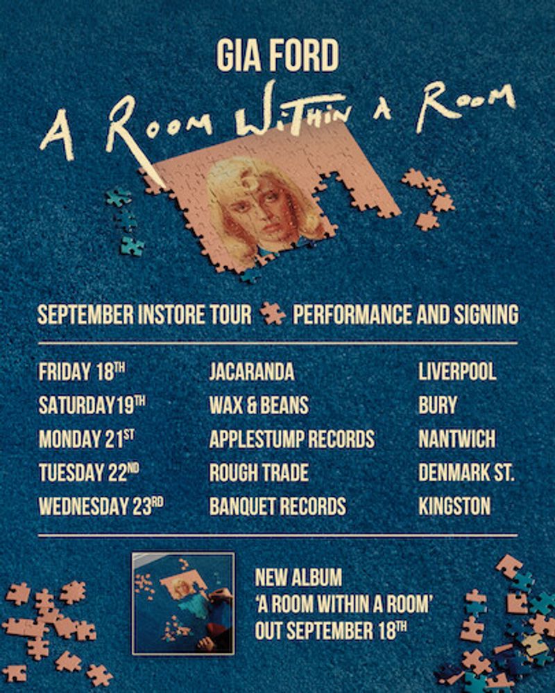 Photos: Gia Ford to Release A ROOM WITHIN A ROOM, Launch UK Tour Fall 2026 — photo 4 of 4