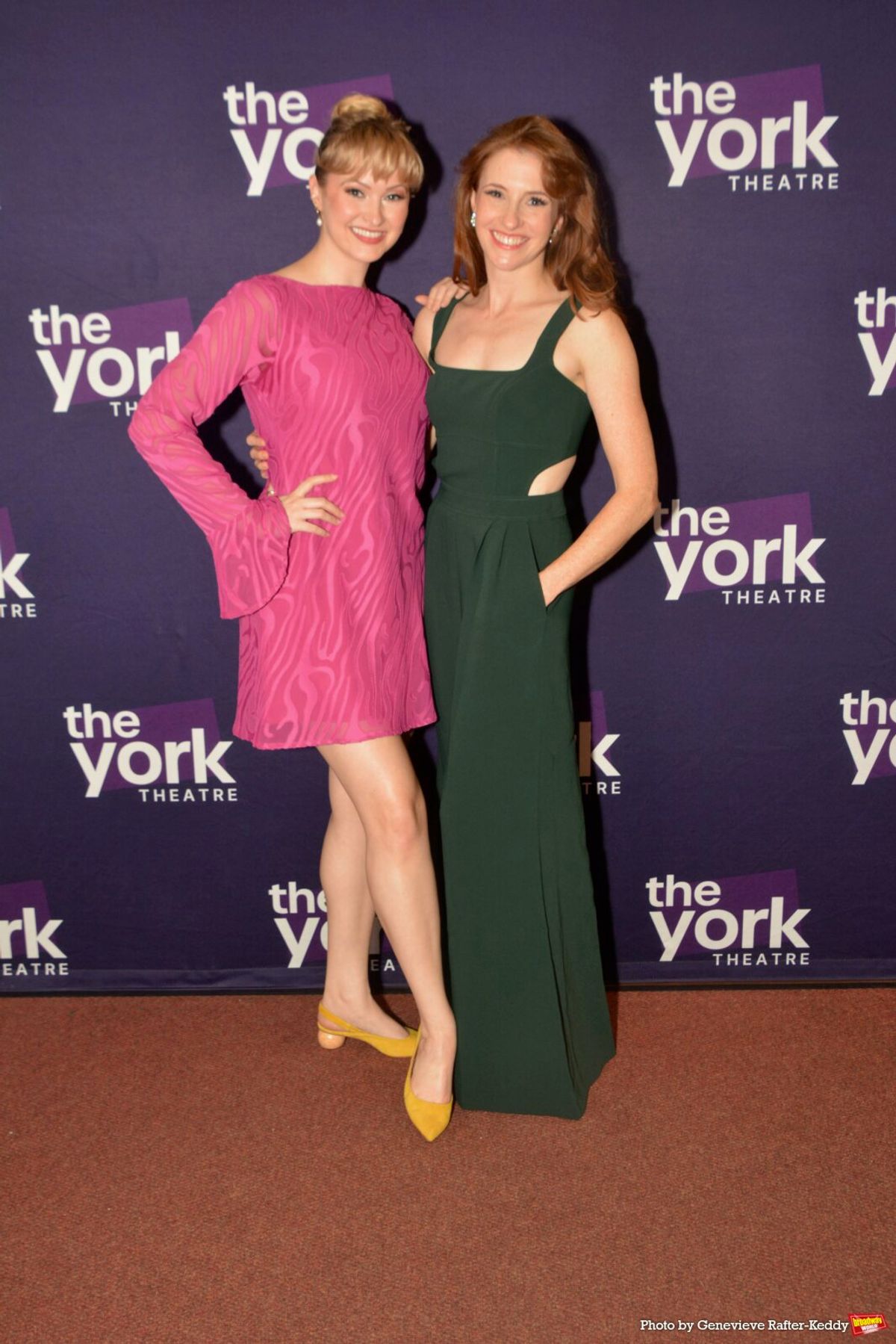 Madison Claire Parks and Abby Church at Photos: TRULY HOWARD HUGHES Opens at The York Theatre
